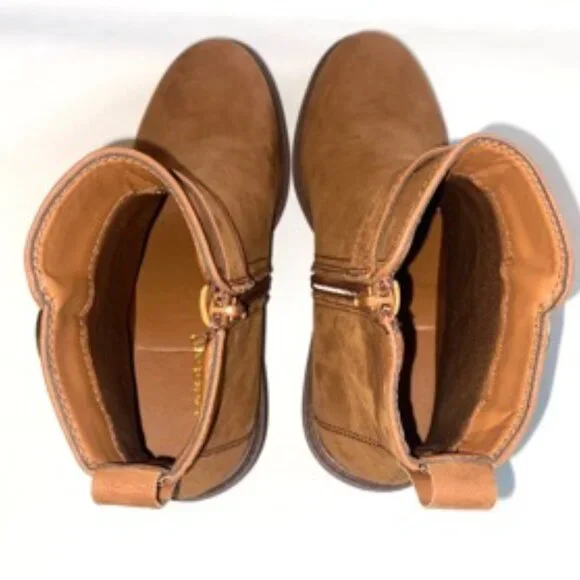 Bamboo Bootie Hopeful Women's Chelsea Boots Brown Tan Size 6.5 - Picture 5 of 6